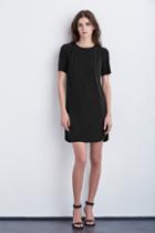Velvet Clothing Tamia Stretch Jersey Dress-black-stchjersey