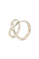 Velvet Clothing X Ring By Mara Carrizo Scalise-gold-mcs-5