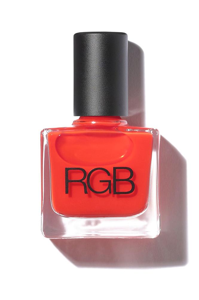 Velvet Clothing Rgb Nail Polish In Coral-coral-rgb