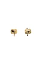 Velvet Clothing Palm Tree Studs By Seoul Little-sl-gold
