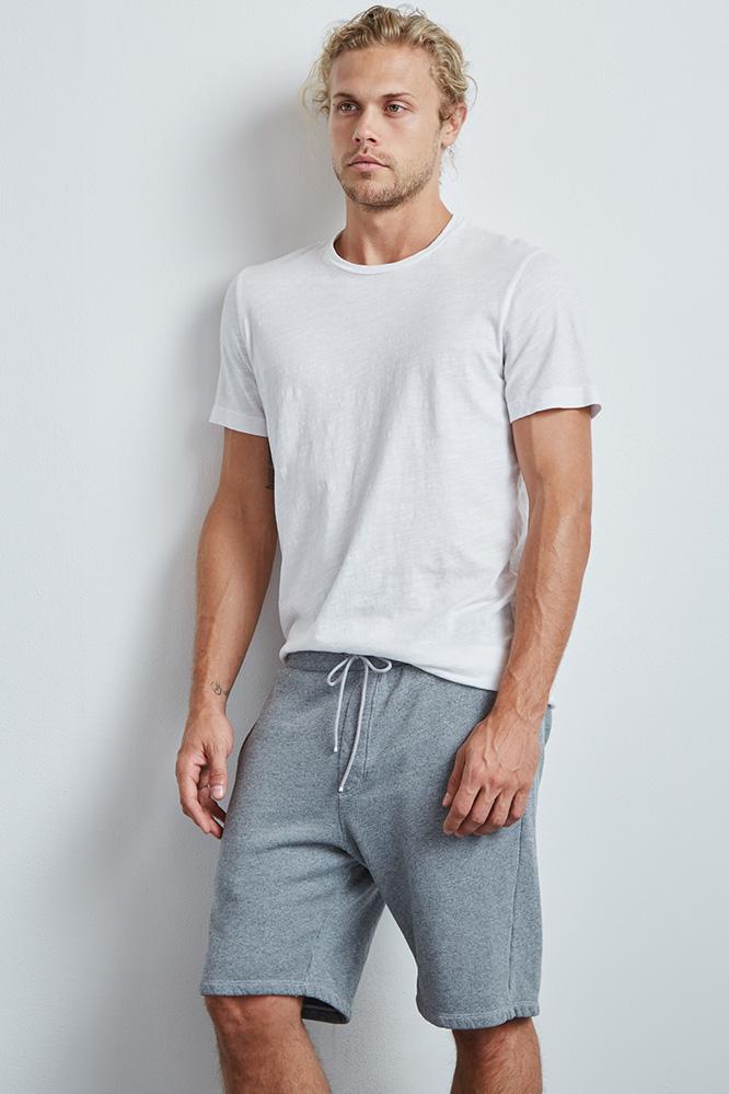 Velvet Men Donnie Jaspe Sherpa Short-hthgrey-jaspesherpa