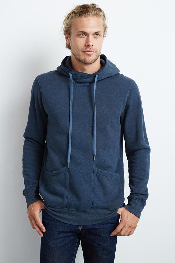 Velvet Men Bridger Jaspe Sherpa Hoodie-oasis-jaspeshe