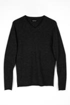 Velvet Men Anderson Cashmere V-neck Sweater-black-cashmere