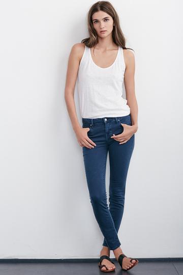Velvet Clothing Toni Skinny Jean In Colonial-colonial-denim