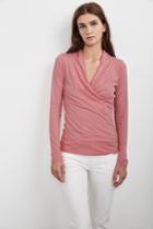 Velvet Clothing Meri Wrap Front Top-blossom-gzewhclas