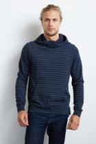 Velvet Men Berger Brushed Stripe Top-midnight-brushstp