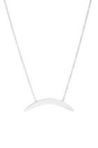 Velvet Clothing Arc Geo Necklace With Diamond By Ariel Gordon-silver-agordon