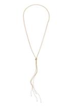 Velvet Clothing Rain Necklace By Mara Carrizo Scalise-gold-mcs