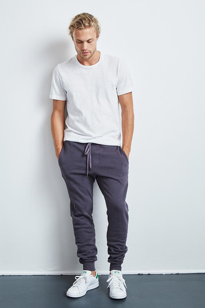 Velvet Men Keon Jaspe Sherpa Sweatpant-pewter-jaspeshe