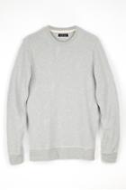 Velvet Men Emmerson Heather Fleece Sweatshirt-heather Grey-hthfleece