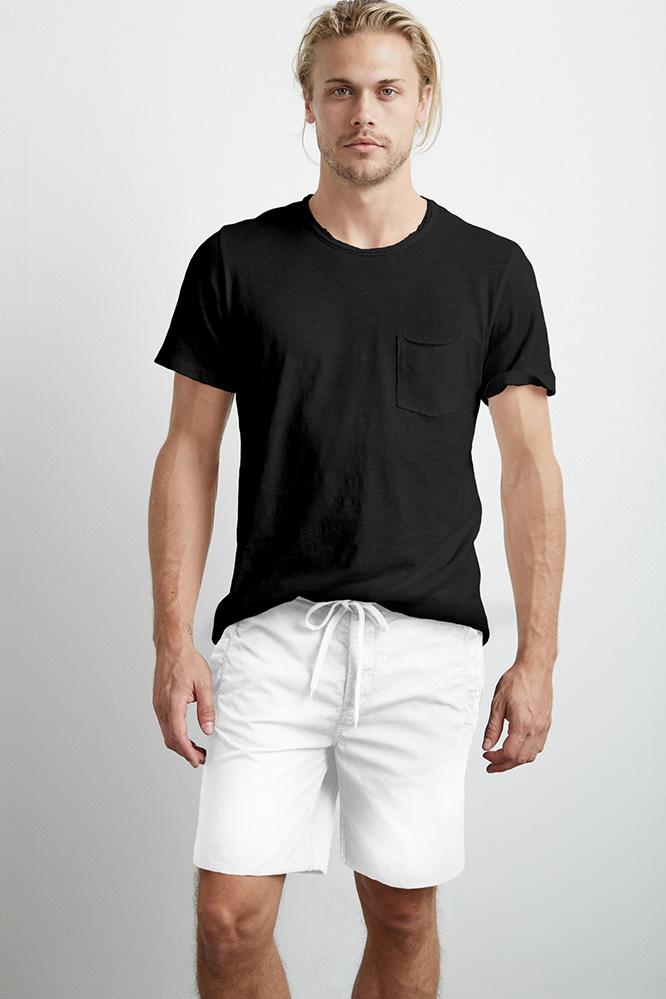 Velvet Men Cristobal Woven Short-white-wovbtms