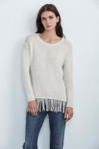 Velvet Clothing Asia Chunky Fringe Sweater-winter-chunkfrng