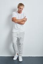Velvet Men Hercules Double Fold Jogger-ecru-dblfold