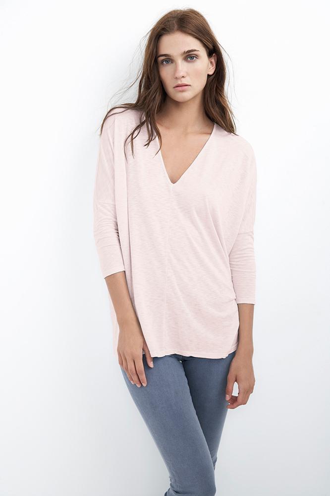 Velvet Clothing Vasena Luxe Slub Dolman Tee-tutu-luxeslub