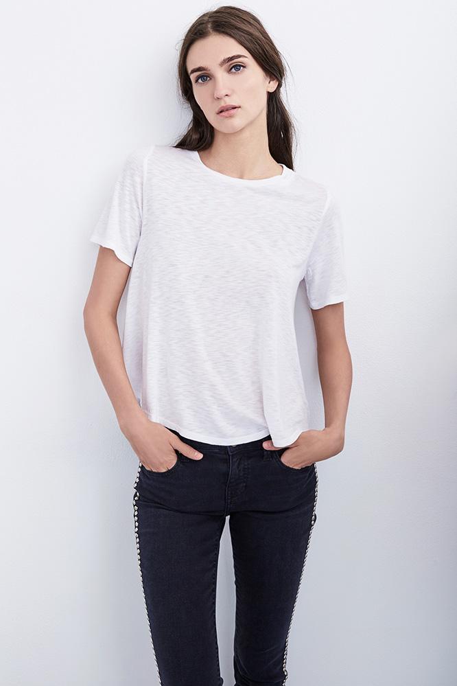 Velvet Clothing Know Lux Slub Boxy Tee-white-luxeslub