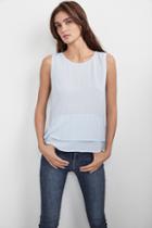 Velvet Clothing Betsey Challis Ruffle Sleeveless Top-billow-rychallis