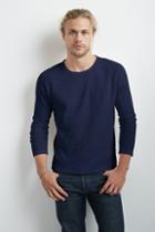Velvet Men Deon Classic Cotton Slub Tee-neptune-dblfoldslub