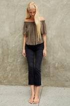 Velvet Clothing Begonia Cotton Gauze Off The Shoulder Top-caper-kirstyhume