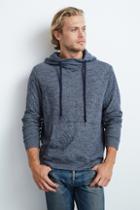 Velvet Men Edmond Double Fold Hoodie-midnight-dblfold