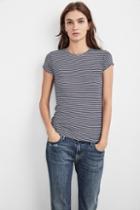 Velvet Clothing Therese Mini Stripe Knit Tee-cubscout-ministpkt