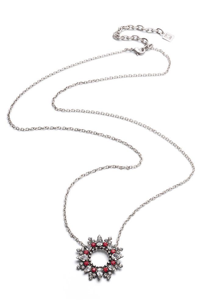 Velvet Clothing Stalia Necklace By Dannijo-silver-stalia
