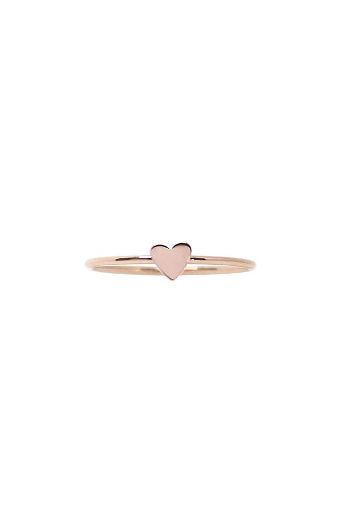Velvet Clothing Heart Ring By Seoul Little-sl-rosegold-6
