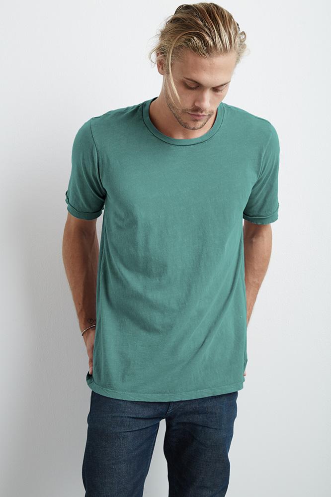 Velvet Men Kirby Vintage Wash Slub Tee -pennant-slbvintws