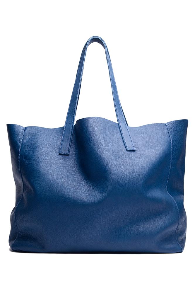 Velvet Clothing Clover Leather Tote-ocean-leather