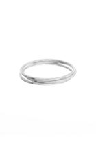 Velvet Clothing Stackable Rings By Ariel Gordon-silver-agordon-6