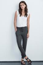 Velvet Clothing Koko Cozy Rib Joggers-anthracite-cozyrib