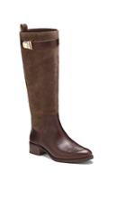 Vince Camuto Louise Et Cie Yvon- Leather And Suede Riding Boot