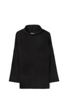 Vince Camuto Ribbed Wide-sleeve Sweater