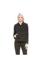 Vince Camuto Vince Camuto Double Breasted Windowpane Jacket