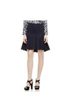 Vince Camuto Vince Camuto Fluted Hem Fit And Flare Skirt