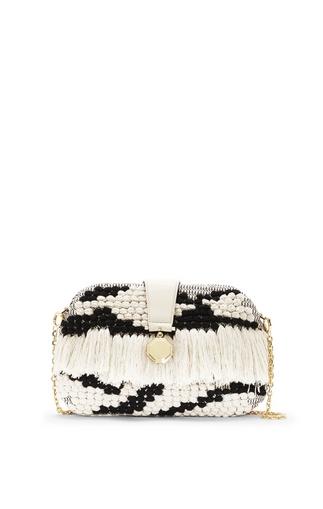 Vince Camuto Louise Et Cie Fae - Woven Fringed Clutch