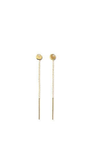Vince Camuto Vince Camuto Pull-through Flat Circle Earrings