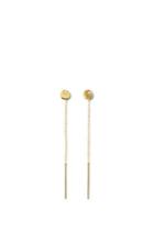 Vince Camuto Vince Camuto Pull-through Flat Circle Earrings
