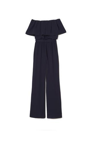 Vince Camuto Off-the-shoulder Ruffle Jumpsuit
