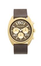 Vince Camuto The Transporter Brown & Gold-tone Modern Watch