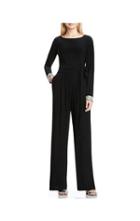 Vince Camuto Embellished-cuff Jumpsuit