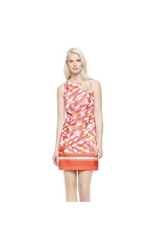 Vince Camuto Vince Camuto Multicolored Diamonds Scuba Sheath