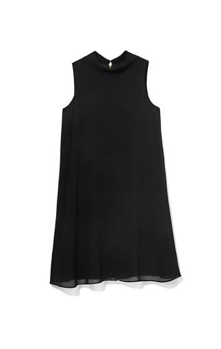 Vince Camuto Flyaway Mock-neck Dress