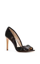 Vince Camuto Louise Et Cie Gretel- Flower & Perforation High Heel