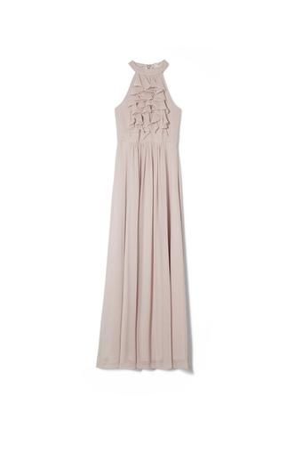 Vince Camuto Ruffle-bodice Gown