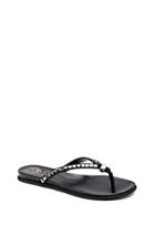 Vince Camuto Vince Camuto Ellita- Square Rhinestone Strap Flip Flop