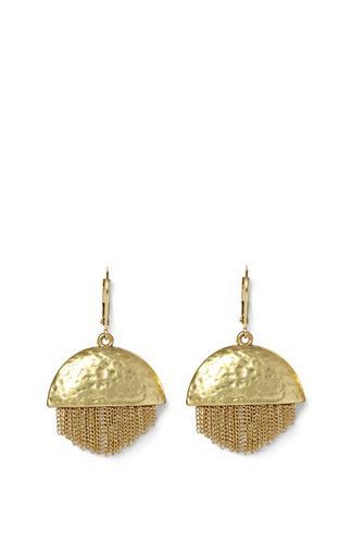 Vince Camuto Half Moon Fringe Earrings