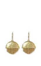 Vince Camuto Half Moon Fringe Earrings