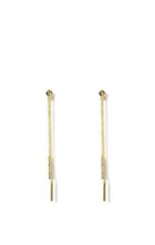 Vince Camuto Goldtone Dangling Chain Earrings