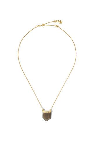 Vince Camuto Louise Et Cie Faceted Grey Pendant Necklace