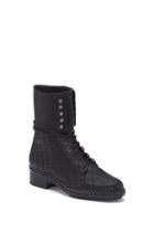 Vince Camuto Vince Camuto Joanie- Chain Inlay Quilted Bootie